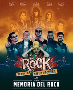 La memoria del Rock. concierto rockero para niños. Obras de teatro infantil.