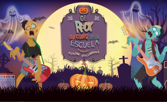 El Rock se cuela en la Escuela, Edición Halloween