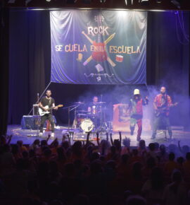 el rock se cuela en la escuela