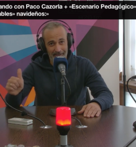 entrevista a paco cazorla en la radio