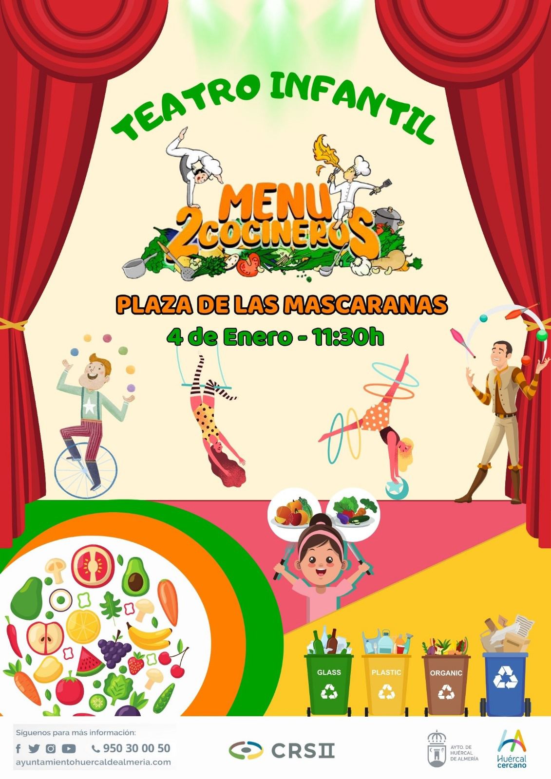 teatro infantil Menu2cocineros